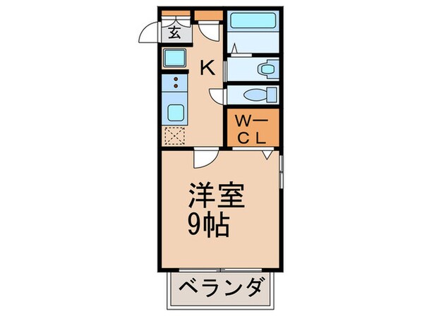 サニーコートふくはらの物件間取画像